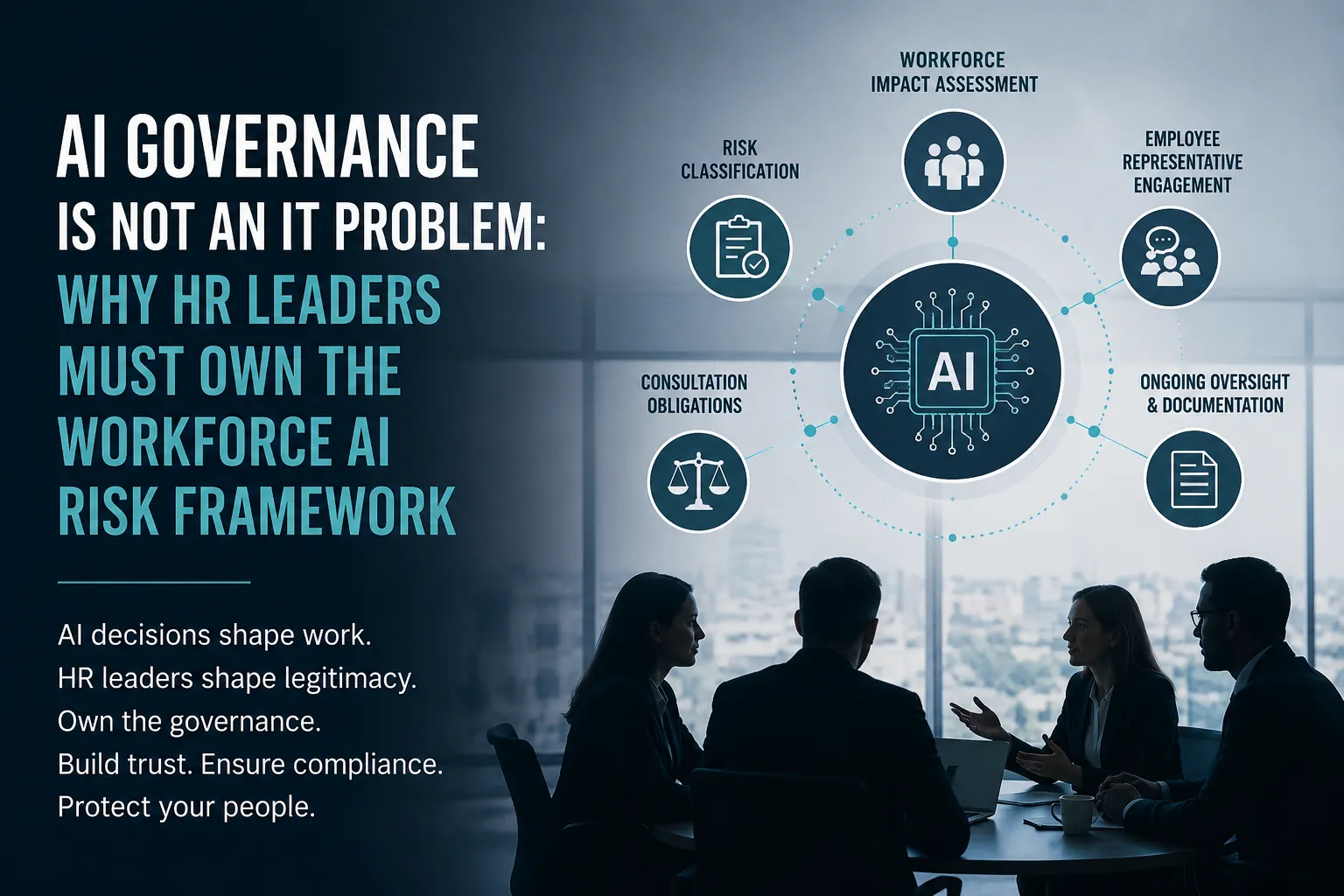 AI Governance Is Not an IT Problem: Why HR Leaders Must Own the Workforce AI Risk Framework
